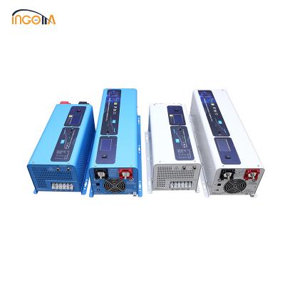 China Home Appliance Pure Sine Wave DC 48v 96v AC 110v 220v 230v 8000w Split Phase Solar Power Inverter for sale