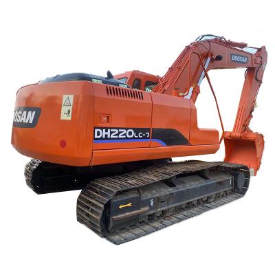 China original korea brand daewoo 22 ton used hydraulic excavator dh220 doosan dh225 DH300 used crawler excavator m3 1.05 for sale