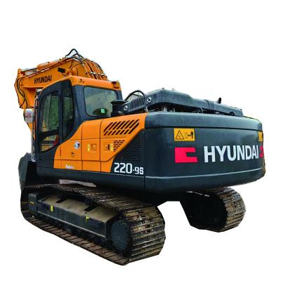 China Good Condition 22TON Used Crawler Excavator HYUNDAI ROBEX 220LC-9S Second Hand Digger For Sale HYUNDAI 220 1.05mÂ ³ for sale