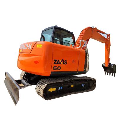 China ORIGINAL ZAXIS 60 USED HITACHI ZX60 DIGGER WITH GOOD CONDITION.SECOND HAND EXCAVATOR ORIGINAL SPARE PARTS USED CRAWLER EXCAVATOR 0.21-0.24mÂ ³ for sale