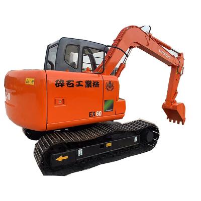 China PERFORMANCE EXCELLENT USED HITACHI DIGGER EX60-5 WITH ORIGINAL AVAILABLE .SECOND HAND MINI EXCAVATOR EX60 0.24 MÂ ³ for sale