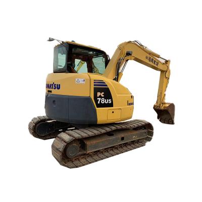 China Used Komatsu PC78-8 Mini Excavator Used PC35 PC55 PC78-8 PC78-6 PC60 Excavator PC120-6 PC120-5 Komatsu Hydraulic Digger 0.28-0.34 MÂ ³ for sale