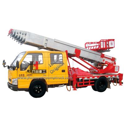 China China Factory JIUHE Brand Construction Site Lifter 32M Ladder Lift Truck with Max Load Weight 400KG for sale