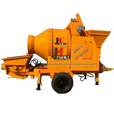 China Construction worksÂ   Small concrete pump with mixer machine in India for sale