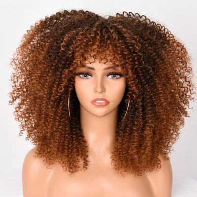 China Hot Selling Barely Shedding Soft Thick Soft Synthetic Hair Lace Front Human Hair Fashion Full Lace Curls Wigs Wholesale High Quality Wig for sale