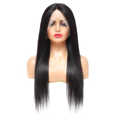 China Best Price HD Lace Front Straight Wave Hair Transparent Lace Front Wig Vendors New Design Silky Straight Wave Hair Wig for sale