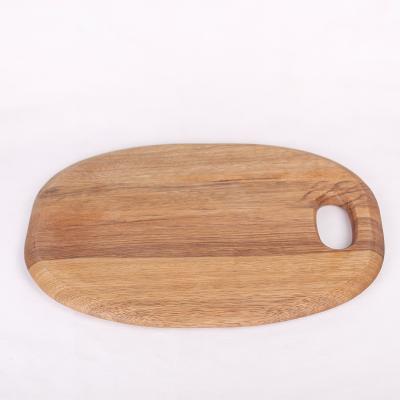 China Wholesale Disposable Practical Acacia Wood Square Kitchen Plant Chopper With Handle Hole Meat Vegetable Cheese Cutting Boards for sale