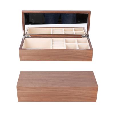 China Gift & Craft New Design Beautiful Art Gift Home Use Exquisite Custom Made Wooden Jewelry Box for sale