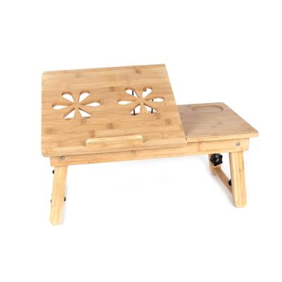 China Height Tray Desk With Legs Laptop Morden Furniture Adjustable Foldable Wooden Serving Bed Small Table Wooden Bed Tray for sale