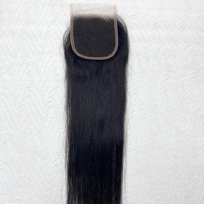 China Human Natural Black Transparent Body Wave Peruvian Hair Band Hair Extensions 4x4 5x5 6x6 13x4 13x6 Lace Closure for sale