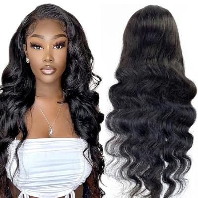 China Wholesale Brazilian Transparent Lace Front Wig Bone Straight Pre Wave 13x4 13x6 HD Virgin Human Hair Body Wave Plucked Lace Wig Vendors for sale