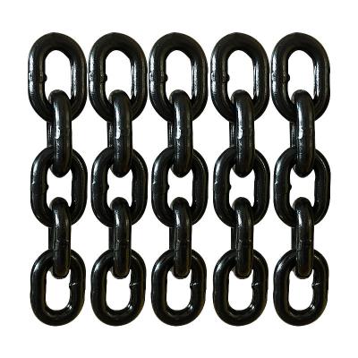 中国 Strong Alloy Steel Chain G80 High Strength Chain 6mm-32mm Welded Chain 6mm-48mm 販売のため