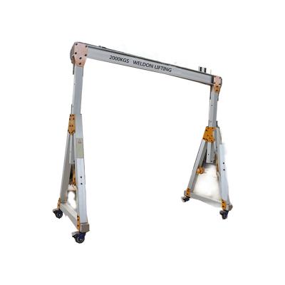 China High quality 380V/50HZ/3PH remote control small gantry crane for sale