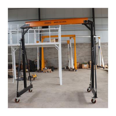 China Hot Sale Warranty 1 Year Safe and Durable Portable Gantry Crane for Industrial Building for sale