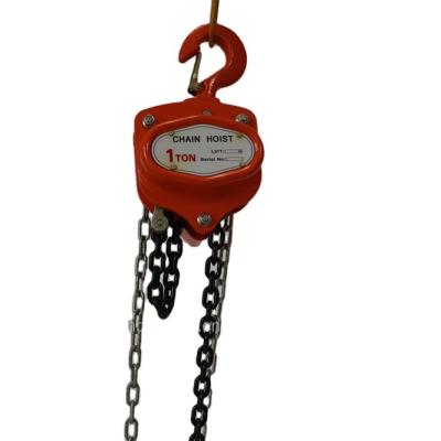 China Supply 1 Ton Vital Type Chain Pulley Block Hand Chain Block HS-TY 3M to 12M G80 chaiin en venta