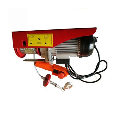 China Specializing in manufacturing 100% copper motor mini type electric wire rope chain hoist for sale