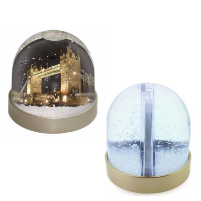 China Europe customized photo snow globe with to create your own photo snow globe for sale