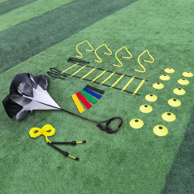 China Soccer Traning Custom Speed ​​Football Soccer Agility Ladder Training Set Equipment Cones Circles Tracts Parachute for sale