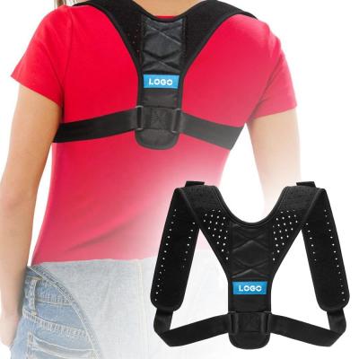 China Eco-friendly Comfortable Brace Straightener Back Posture Brace For Slouching Posture Shoulder Support Back Corrector for sale