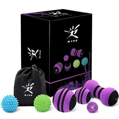 China Massage OEM Customize Logo Eva Massage Ball And Spiky Massage Ball for sale