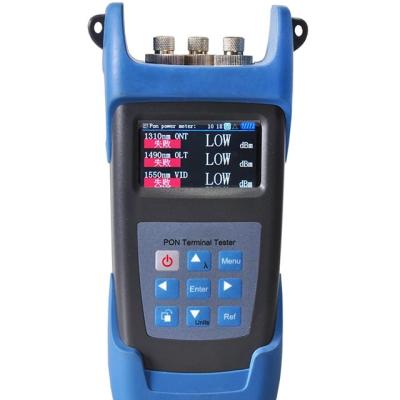 China Ftth PON Network Resource Analysis Terminal PON Network tester ONU Status defect verification fiber tester User ONU tester FFS318 for sale