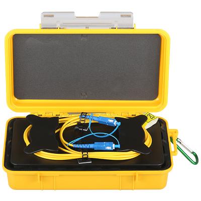 China Ftth optical tester ftth single mode multimode mm bare fiber spool 300m 1km 5km 20km drum fiber optic rings otdr launch cable box for sale