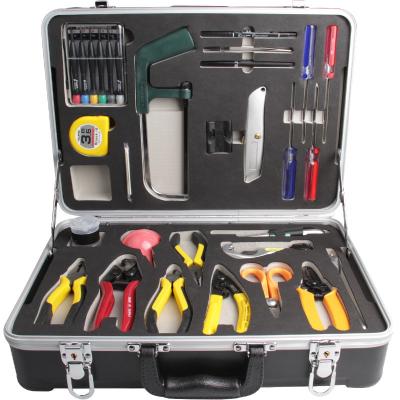 China Ftth FTTH Fiber Splicing Tool Kit Fiber Optic Machine Compact Field Fiber Splicing Tools Fusion Splicing Toolkit FFS63 for sale