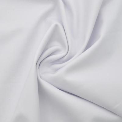 China Shrink-resistant high stretch double faced fabric 240gsm 76%polyester 24%spandex elastic double faced fabric for yoga sport wear swimwear for sale