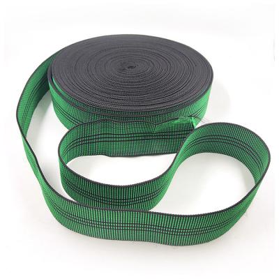 China Other Eco Friendly Custom Printed Logo Woven Band Webbing Knitting Bias Elastic For for sale