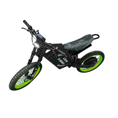 China Aluminum Alloy 2021New 19 Inch 12000w Ebike Two Wheeler Fat Tire Electric Street Bike for sale