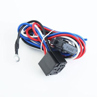 China Wholesale Custom OEM Car Wire Harness Automotive Assembly Line Electronic Manufacturer Electric Fan Wire Harness For Stereo for sale