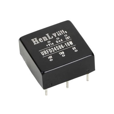 China Henlv 12v to 5v 12v 12v 10w isolation regulated dc dc converter 50.8*40.6*12.3 for sale