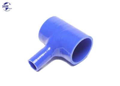 China Custom Colors Silicone Radiator Turbo Intercooler Hose Tube Fitting Equal Tee for sale