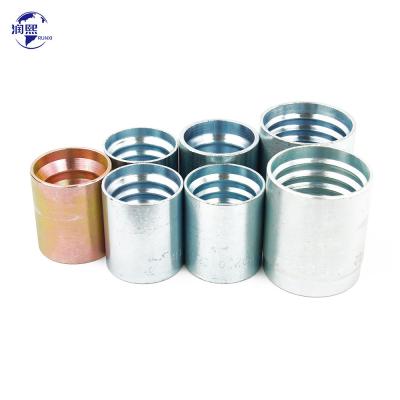 China Hoge druk slangbuis Fittings slangbuis Crimp Ferrule Fittings Corrosiebestendigheid Te koop