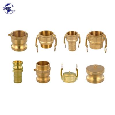 China Brass Aluminum Cam And Groove Hose Coupling Male Female Quick Coupling Anti Corrosion for sale