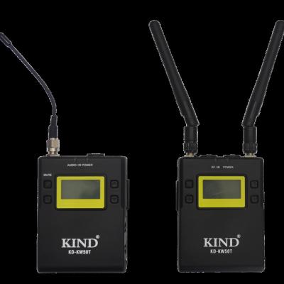 China Wholesale KD-KW50T China Supplier Live Stream Broadcast Wireless Lavalier Recording Microphone KD-KW50T for sale