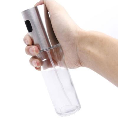 China Stocked 100ml Glass Bottle Cooking BBQ Cooking Tool Kit High Quality Kitchen BBQ Oil Sprayer Oil Dispenser Spray for sale