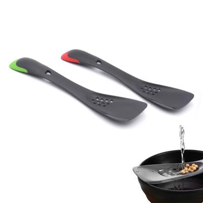 China Amazon Sustainable High Quality Hot Selling Eco-Friendly Kitchen Cooking Tools Multifunctional Skimmer Spoon Spatula for sale