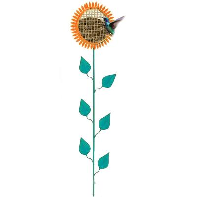 China European Garden Stake Bird Feeder, Sunflower for sale