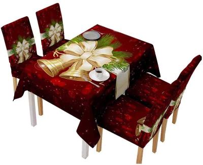 China eco-friendly CHRISTMAS TABLECLOTH CHAIR COVER DECORATION for sale