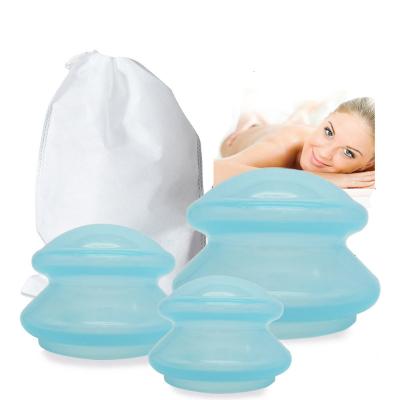 China Safe SILICONE MASSAGE CUPS, Massage Therapy Cupping Sets, Professionally Massage Cups Tools. for sale