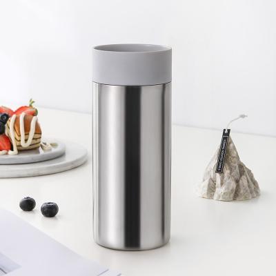 China PORTABLE Leakproof Creative Coffee Mug Insulated Driving Double Wall Car Stainless Steel Coffee Water Cup Sports Bottles for sale