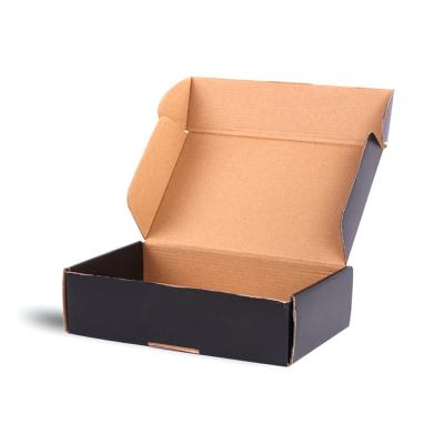 China Envio Colis Commerc Recyclable Corrugated Paper Packaging Box for sale