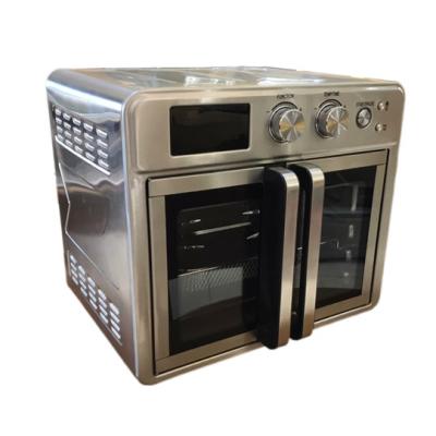 China New Commercial Innovation Multi Air Fryer Deep Oven Without Oil French Door With Fries Basket Rotisseries 24l for sale