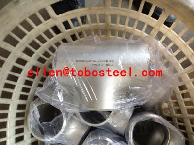 China TOBO STEEL Group ASTM A403 WP316L stainless steel tee for sale