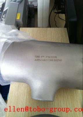 China TOBO STEEL Group  ASTM A815 ASME SA815 CRS32202 stainless steel piping fittings for sale