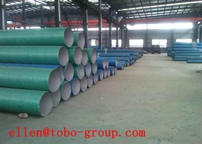 China Tobo Group Shanghai Co Ltd  ANSI B36.10 ANSI B36.19 Stainless Steel Welded Tube ASTM / ASME A182 / SA182 F51 / F60 for sale