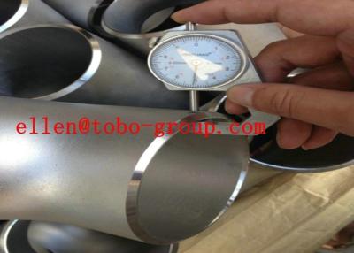 China ASTM A815  ASME B16.9 UNS Stainless steel tee UNS S32750 UNSS32760 for sale