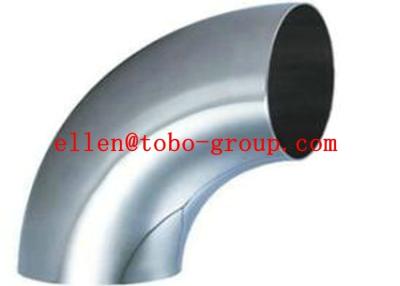 China Butt Weld Fittings Equal Shape and Welding Connection Sanitary Steel 90 Deg Elbow for sale