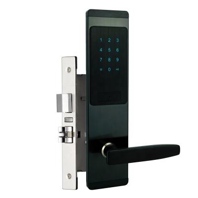 China Best Electronic Apartment Front Digital Door Lock With Stainless Steel Case for sale